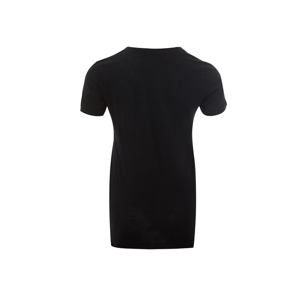 Dolce & Gabbana Black Cotton T-Shirt
