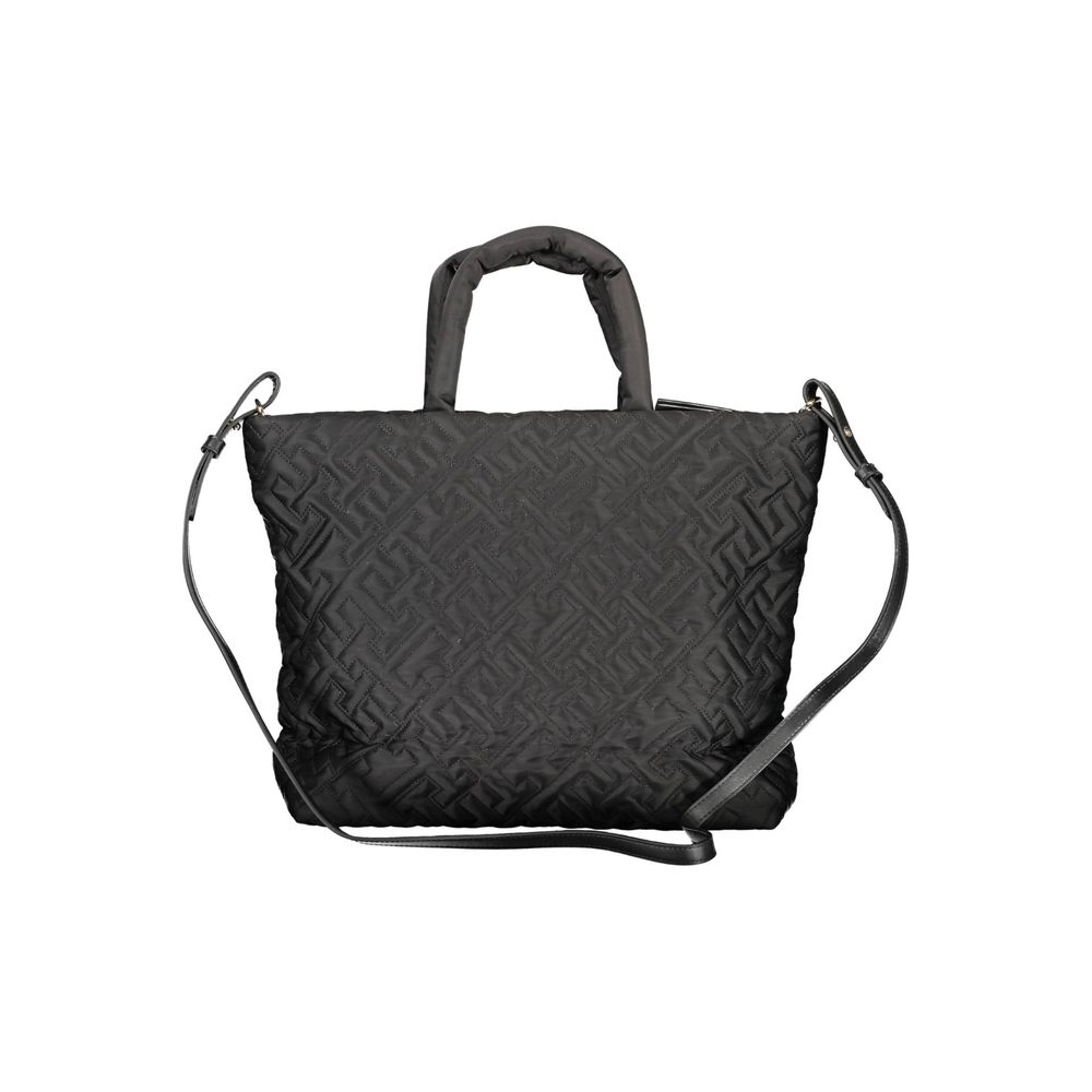 Tommy Hilfiger Black Polyester Handbag