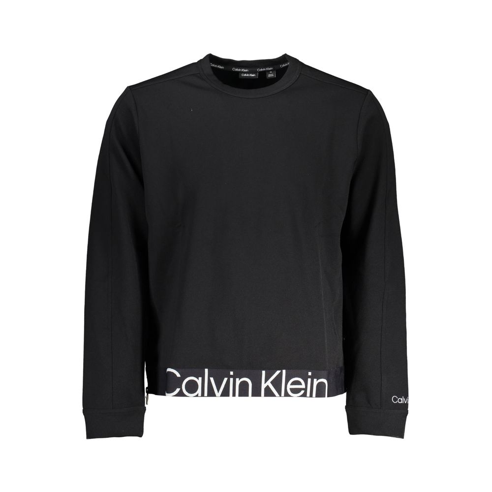 Calvin Klein Black Polyester Sweater