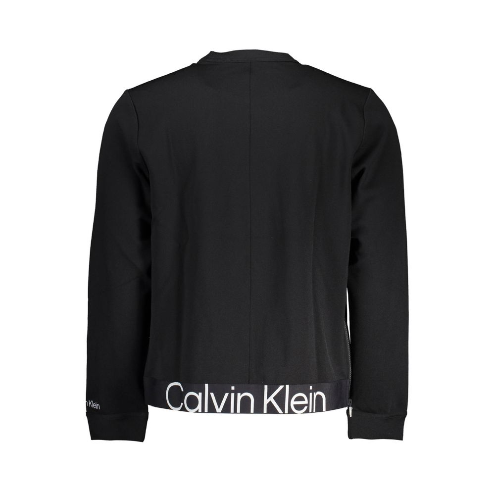 Calvin Klein Black Polyester Sweater