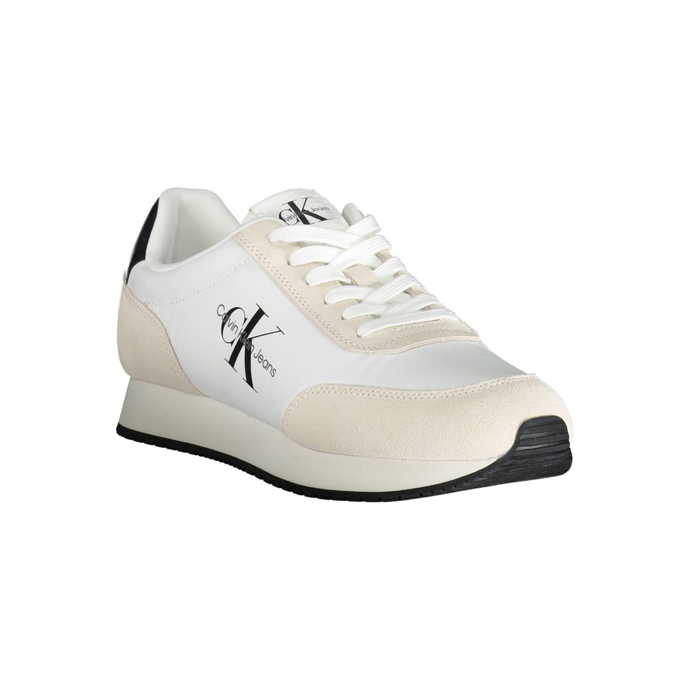 Calvin Klein White Nylon Sneaker