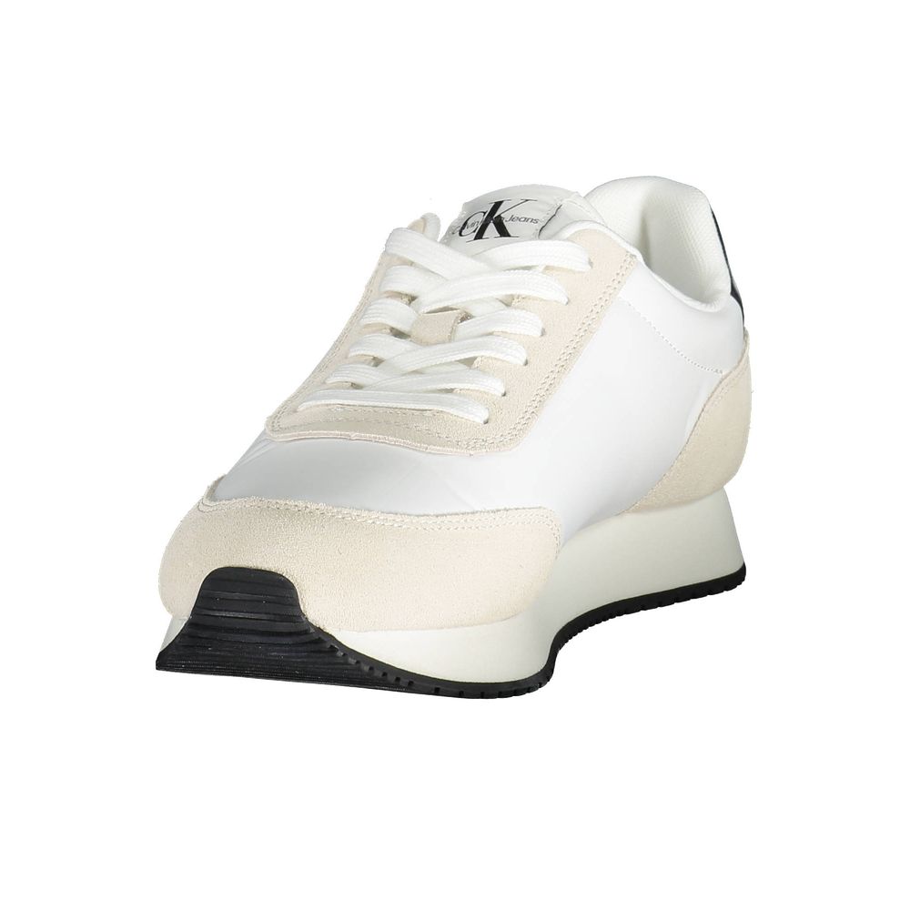 Calvin Klein White Nylon Sneaker