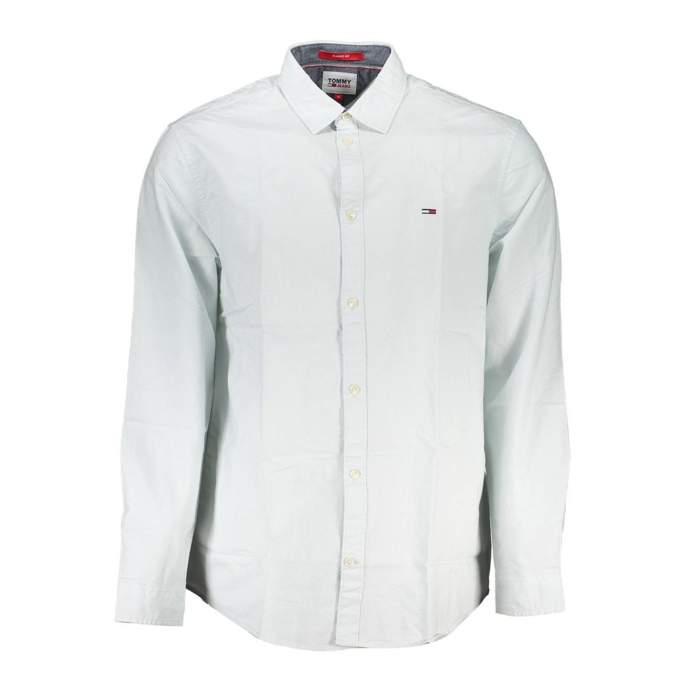 Tommy Hilfiger Blue Cotton Shirt