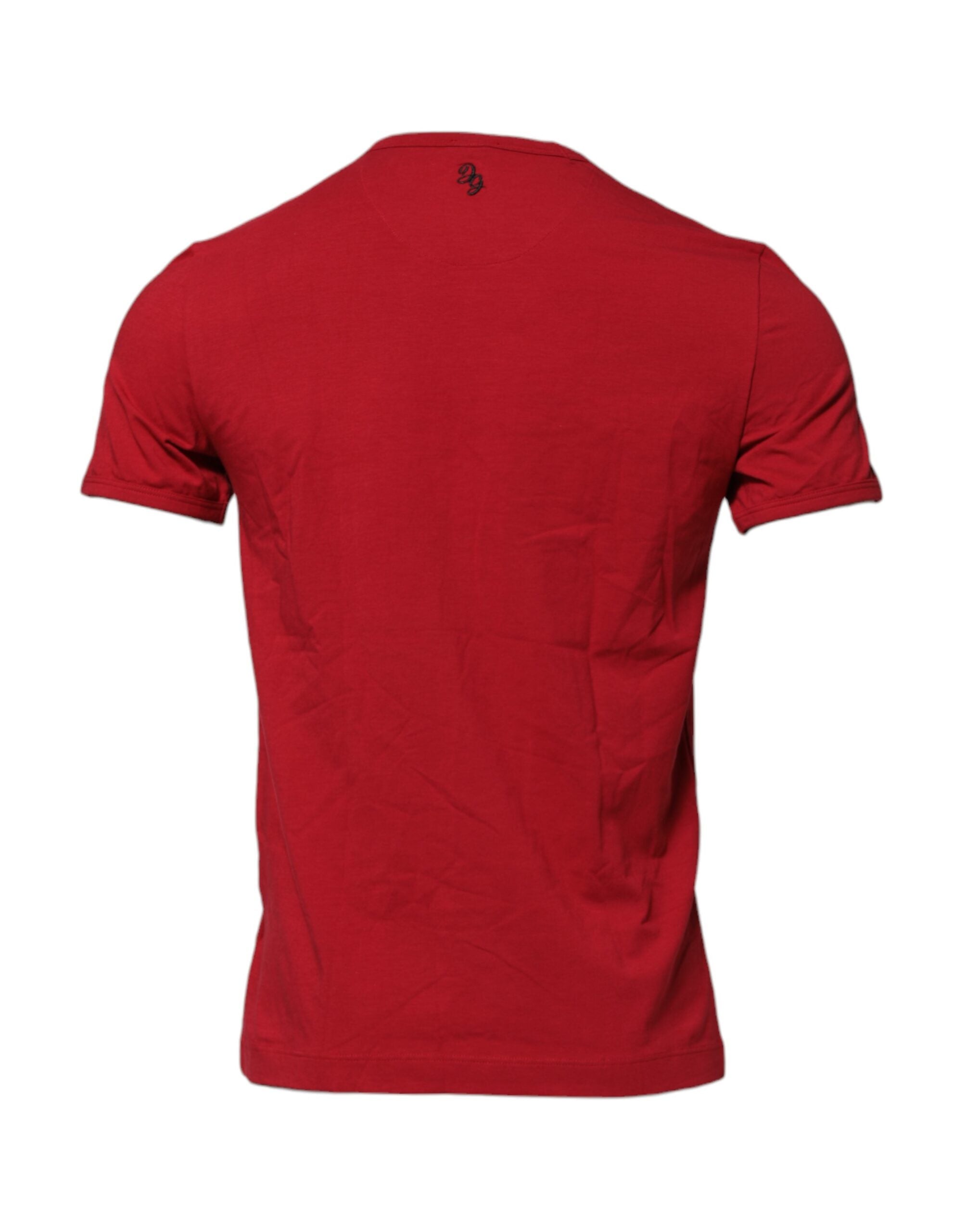 Dolce & Gabbana Red Cotton Short Sleeves Men Underwear T-shirt