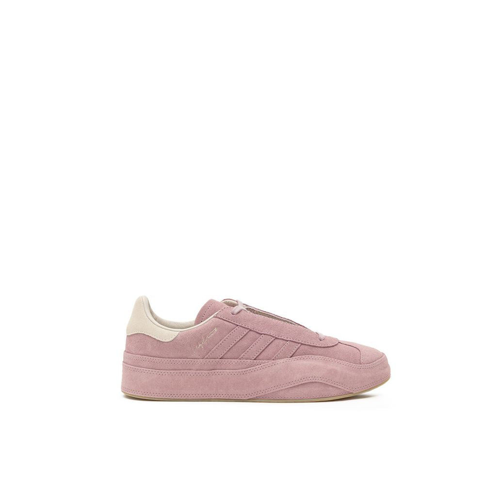 Y-3 Pink Leather Sneaker