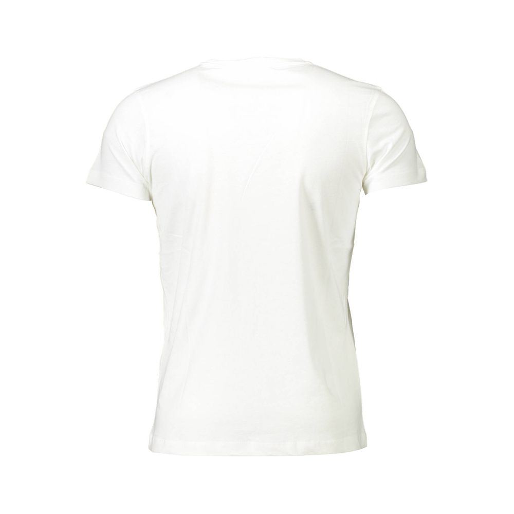 Roberto Cavalli White Cotton T-Shirt