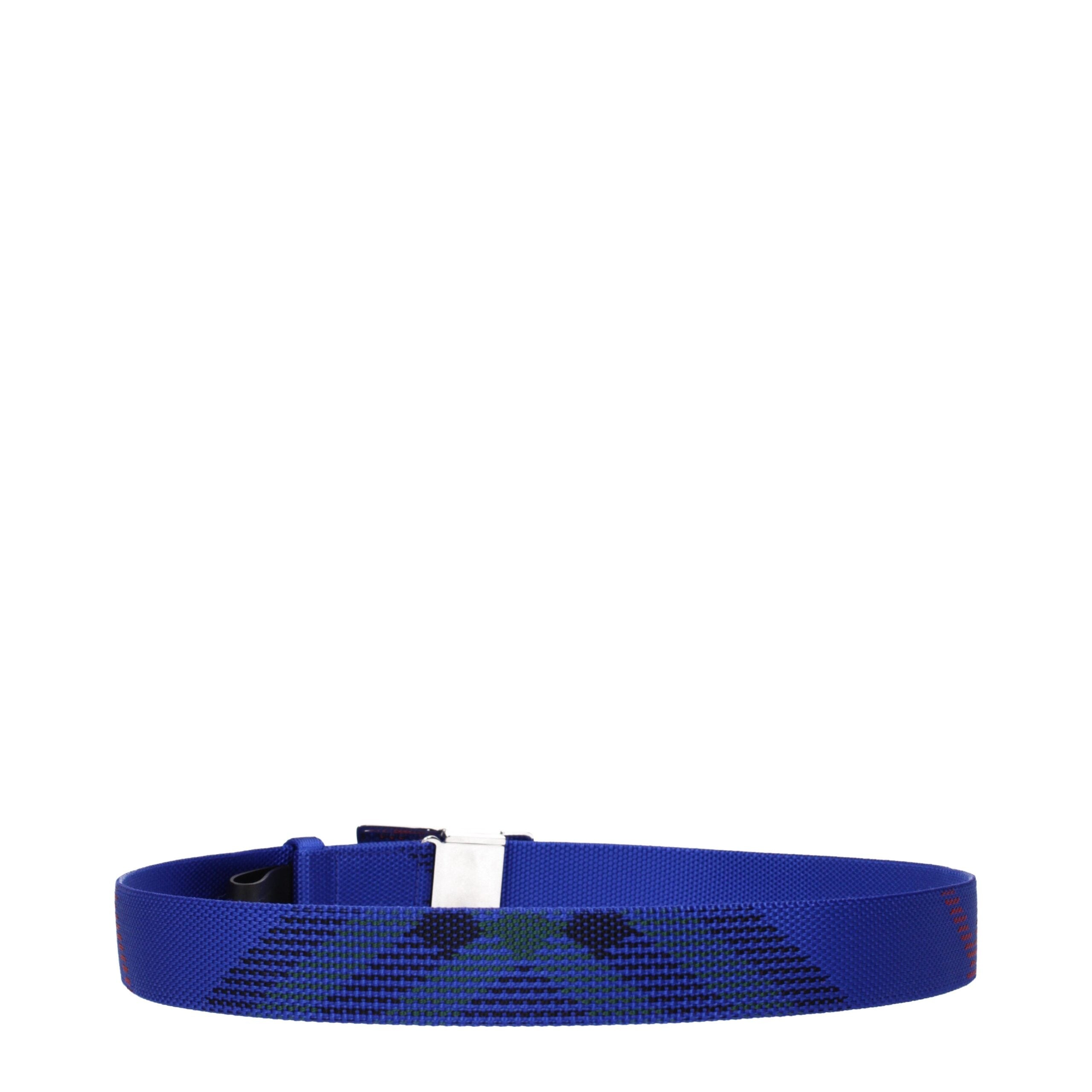 Burberry Blue Fabric Belts